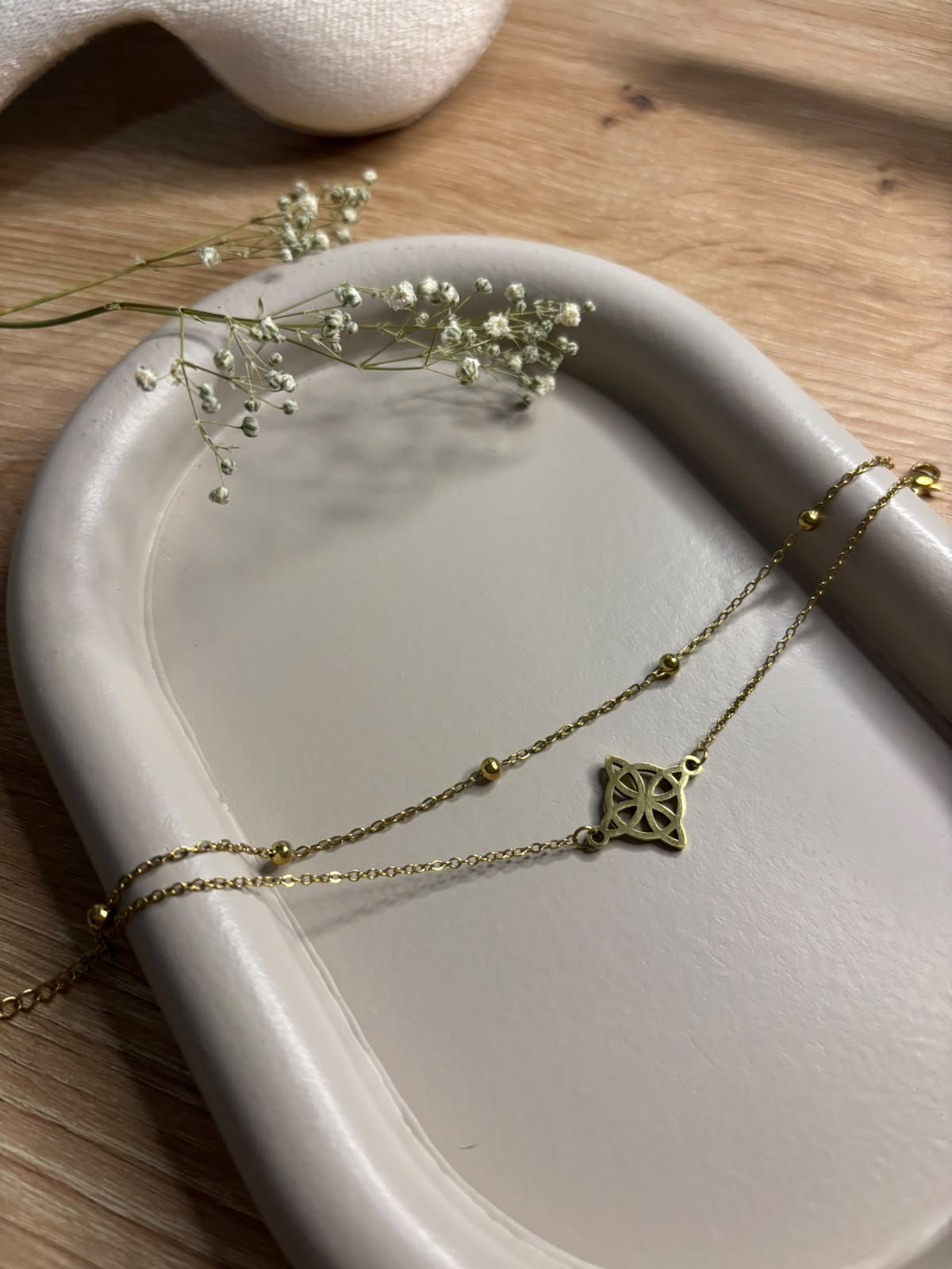 Pulsera Lumen - Dorada
