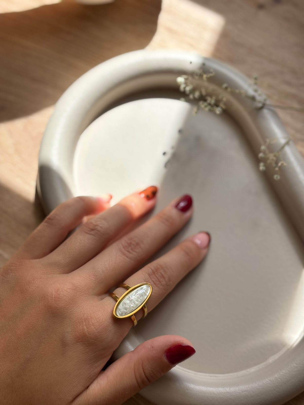 Anillo Nácar